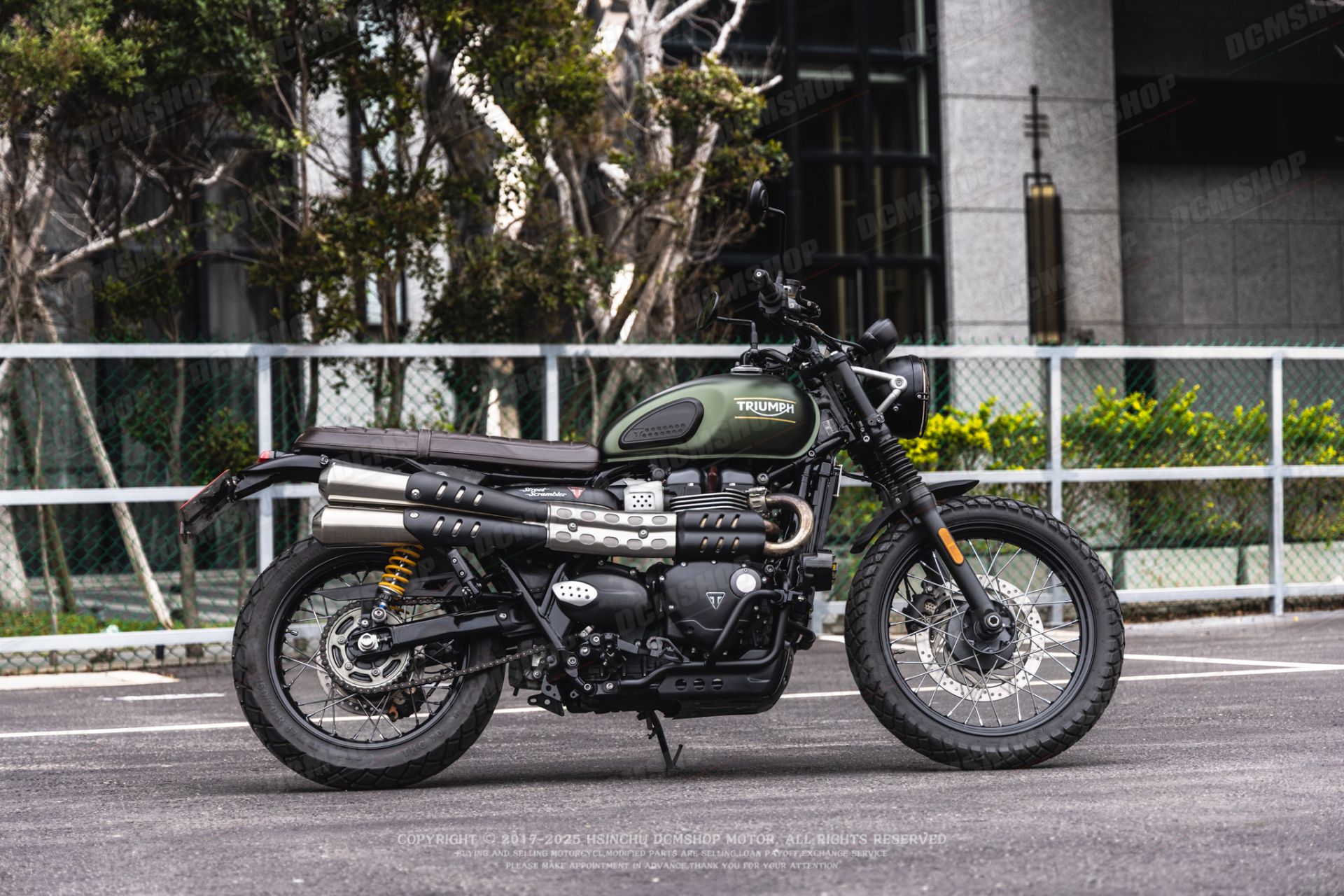 2017 TRIUMPH STREET SCRAMBLER 900